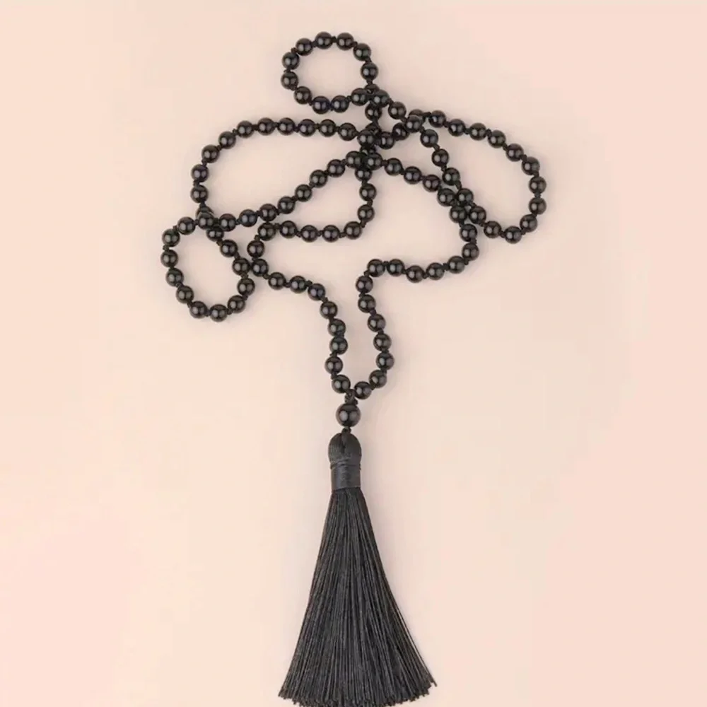 Black Onyx Meditation Mala